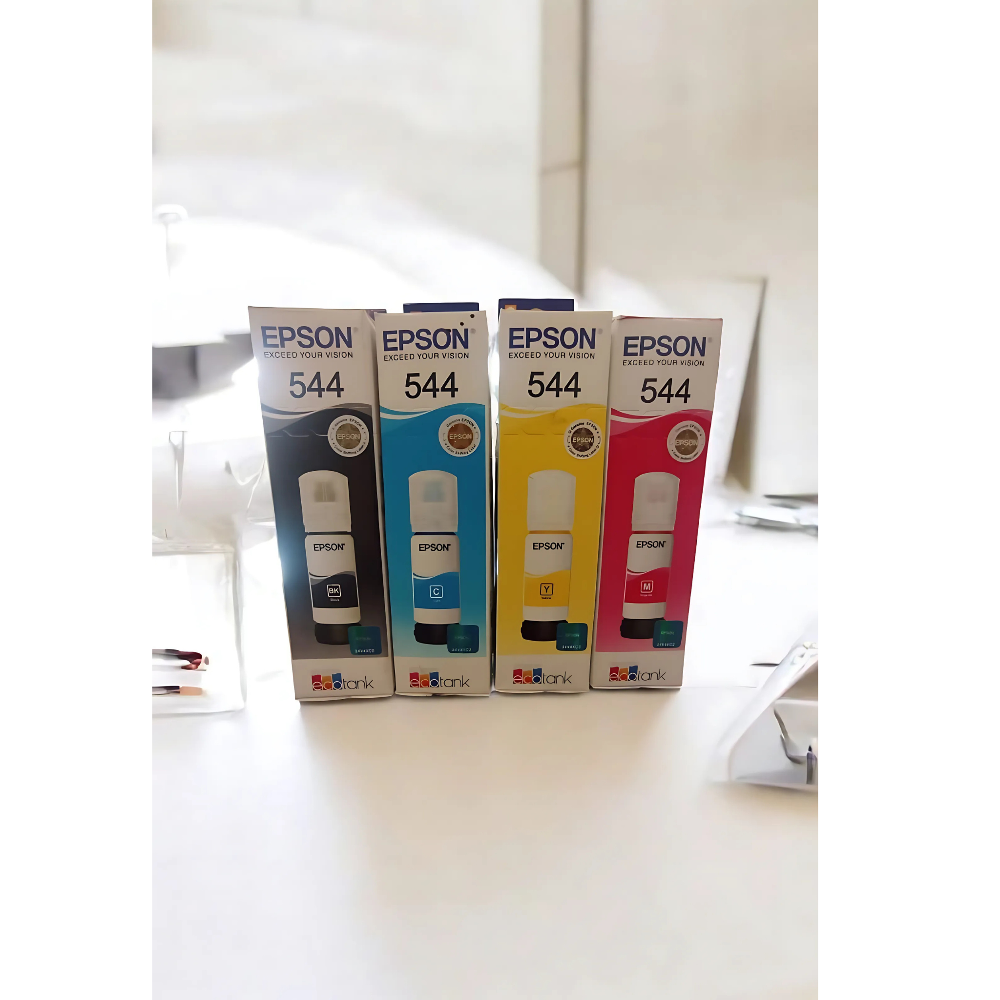 Tintas Originales Epson 544 – Kit de 4 Colores o Individual