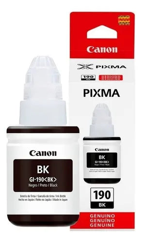 Tintas Originales Canon Pixma 190 – Negro, Cian, Magenta y Amarillo