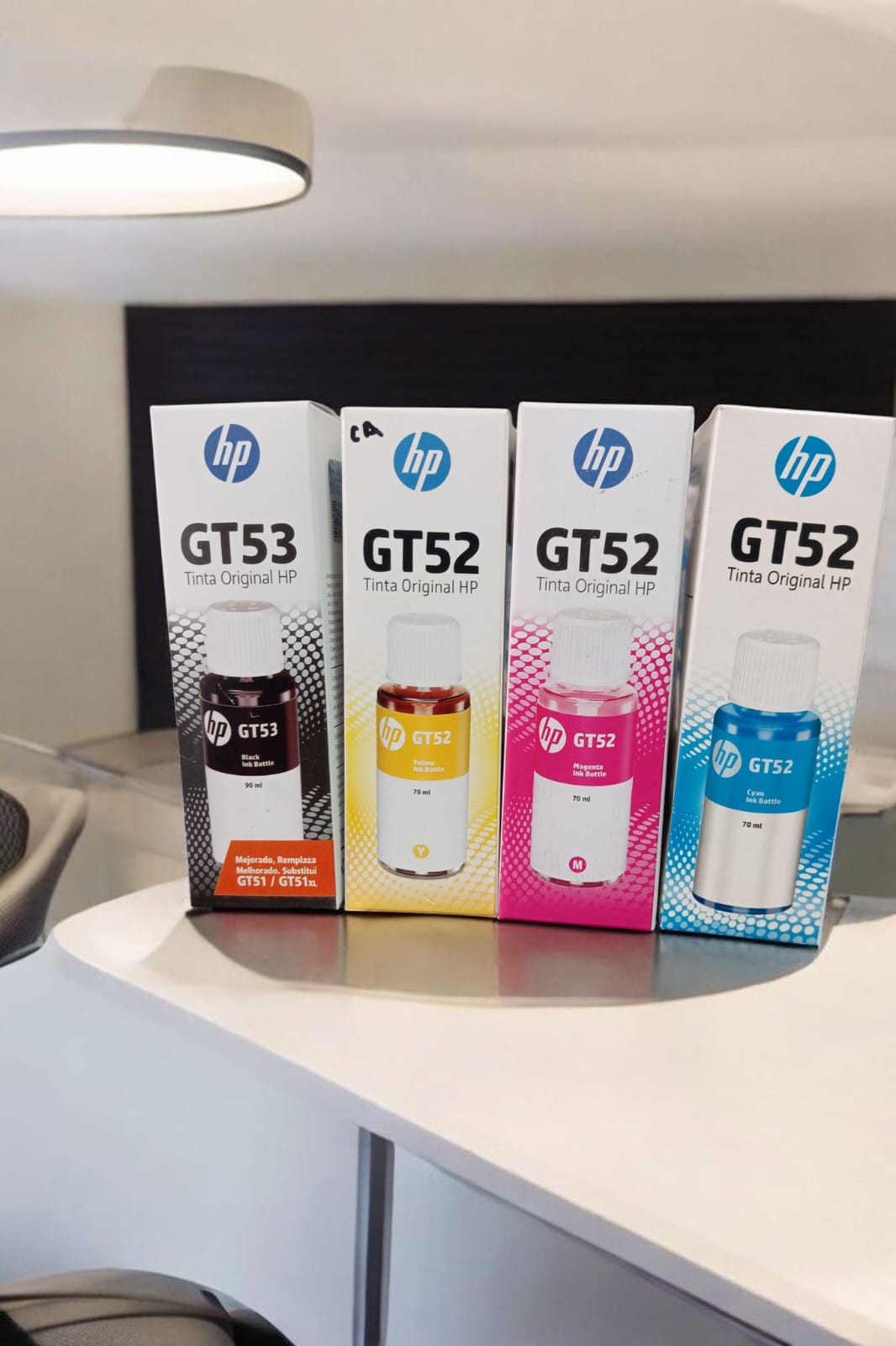 Tintas Originales HP GT52 y GT53 – Calidad Premium
